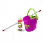 Bonus MicroMOP Felmosó szett - vödör 18L, csavaró kosár, felmosó nyél, MicroMOP