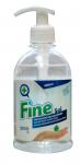 Fine fertőtlenítő kéztisztítószer pumpás 400 ml.