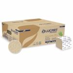 Hajtogatott Toalettpapír Lucart ECO Natural 210I 10x21cm 40x230 lap/karton