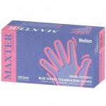 MAXTER Nitril kék púdermentes 3,6gr, 200db-os vizsgálókesztyű XL méret