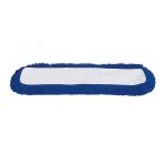 Mop  huzat akril, 40 cm kék