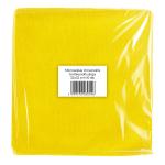 Mikroszálas törlőkendő 32x32cm 300g/m2 sárga 10 db-os