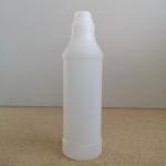 Szóróflakon (hosszúkás), 500 ml. szórófej nélkül, üres