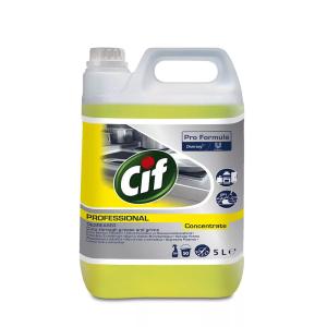 Cif Pro Formula Degreaser Concentrate 5L - Erőteljes tisztító-, zsíroldószer nagyobb konyhai felület