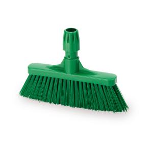 Igeax élelmiszeripari seprű, partvis fej, 28cm, billenő szemetes lapáthoz, 0,5mm közepes sörtével, z