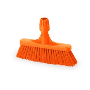 Igeax élelmiszeripari seprű, partvis fej, 28cm, billenő szemetes lapáthoz, 0,5mm közepes sörtével, n