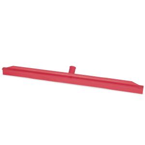 Igeax élelmiszeripari Monoblock professzionális gumis padlólehúzó, menetes, 75 cm piros