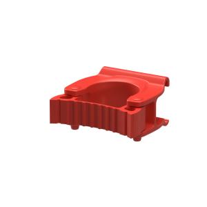 Igeax élelmiszeripari nyéltartó fali konzolhoz piros átmérő 25-28mm