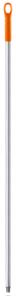Igeax élelmiszeripari aluminium nyél menetes 130cm-es 25 mm átmérőjű, narancs