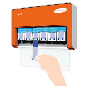 Actiomedic EasyAid DETECT II adhesive bandage dispenser