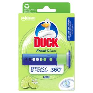 Duck® Fresh Discs zselés WC-öblítő korong 36 ml Lime