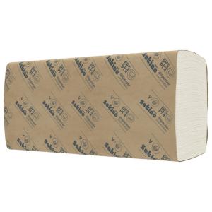 Satino Wepa Liquify V hajtogatott kéztörlő 2 rétegű, cellulóz 24x21 cm 12x336lap/zsák (4032 lap)