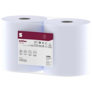 Satino Wepa HiLine ipari tekercses kéztörlő cellulóz 3 réteg, kék, 23x35cm/lap 1000lap/tekercs 2 tek