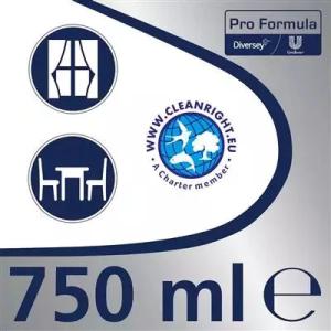 Cif Pro Formula Glass & Multi Surface Ablak- és felülettisztítószer 750ml