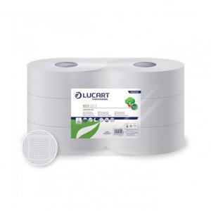 Lucart Eco 23 J toalettpapír, 2 rétegű, fehér, 165 m, 6 tekercs/zsugor