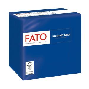 Fato Szalvéta 24x24cm sötétkék 2 rétegű 100 lap/csomag 