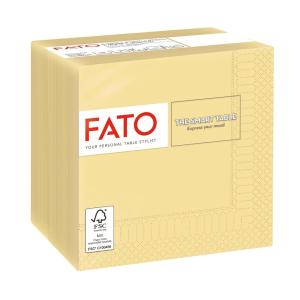 Fato Szalvéta 24x24cm pezsgő 2 rétegű 100 lap/csomag 