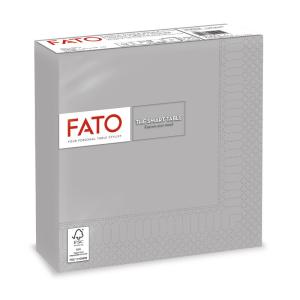 Fato Szalvéta 33x33cm ezüst 2 rétegű 50 lap/csomag