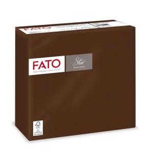 Fato Sztár szalvéta 2 rétegű 38x38cm csokoládébarna 40 szál/csomag 