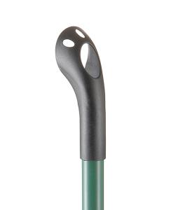 Fass Natural Green nyeles szemeteslapát gumi éllel zöld
