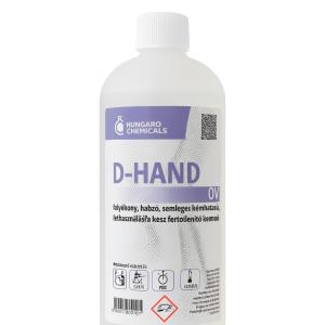 D-Hand QV fertőtlenítő baktericid, fungicid, tuberkolocid, virucid, MRSA hatású kézmosó 1kg