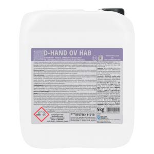 D-Hand QV HAB fertőtlenítő baktericid, fungicid, tuberkolocid, virucid, MRSA hatású habszappan 5kg