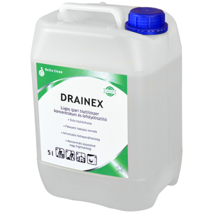Drainex lúgos ipari lefolyótisztító koncentrátum  5 liter