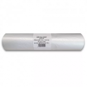 Folistar HNAT Szemeteszsák átlátszó HDPE 70x110 18mikron 120 L