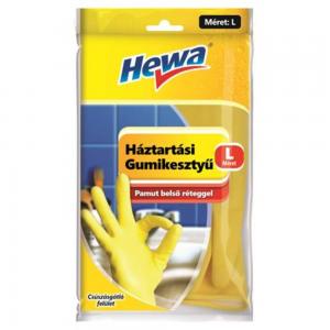 HEWA gumikesztyű háztartási  L méret