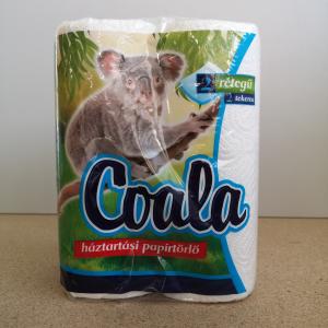 Kéztörlőpapír Coala 2 rtg. 2 tek/csomag 45 lap/tek