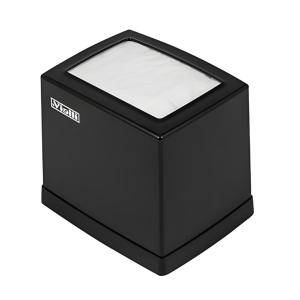 Vialli Szalvéta adagoló fekvő, ABS műanyag fekete, euro szabvány