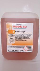 Pack zu 6 Grill tisztítószer 10 liter/kanna