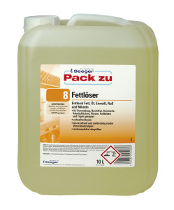 Pack zu 8 zsíroldó tisztítószer 10 liter