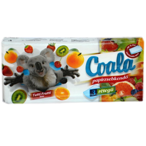 Papírzsebkendő Softimo 90 db Tutti Frutti  3 rtg.