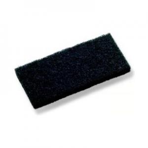 Scraber kézi pad, Pad kézi 11,5x25 cm, fekete
