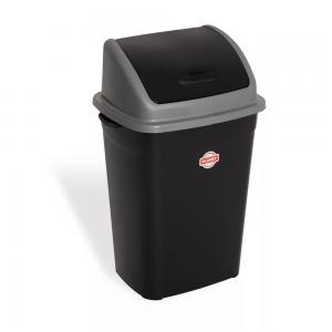 Szemetes kuka műanyag billenőfedeles 50 literes