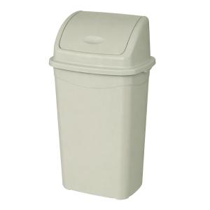 Planet Billenőfedeles szemetes kuka, műanyag, eco szürke, 70 L