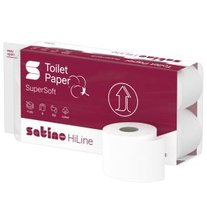 Satino Wepa Prestige toalettpapír, 4 rétegű, 150 lapos, 8 tekercs/csomag, 8 csomag/zsák