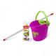 Bonus MicroMOP Felmosó szett - vödör 18L, csavaró kosár, felmosó nyél, MicroMOP